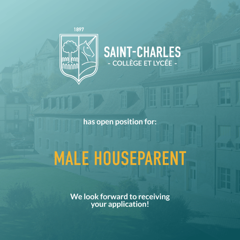 Male Houseparent job offer